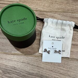 Kate spade bow earrings